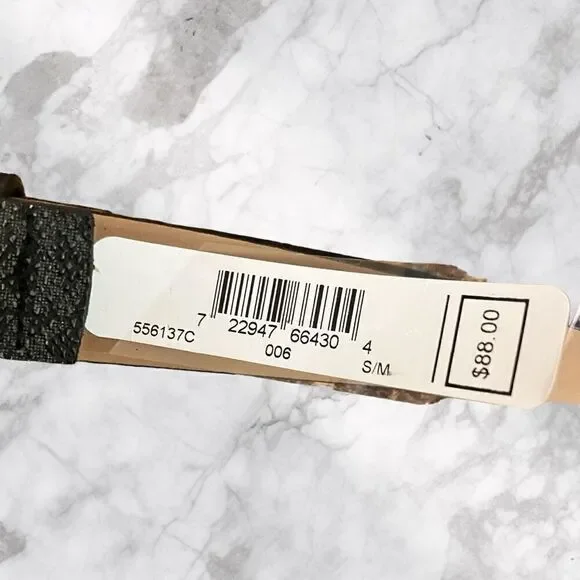 Michael Kors Gray/Black Signature Women’s Adjustable Waist Bag / NWT - Picture 6 of 6